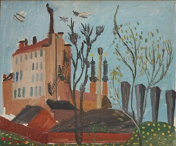 471. Sven X:et Erixson, Landscape in springtime.