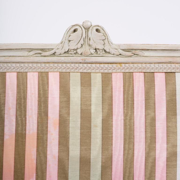 A set of ten Gustavian chairs by E. Öhrmark (master in Stockholm 1777-1813).