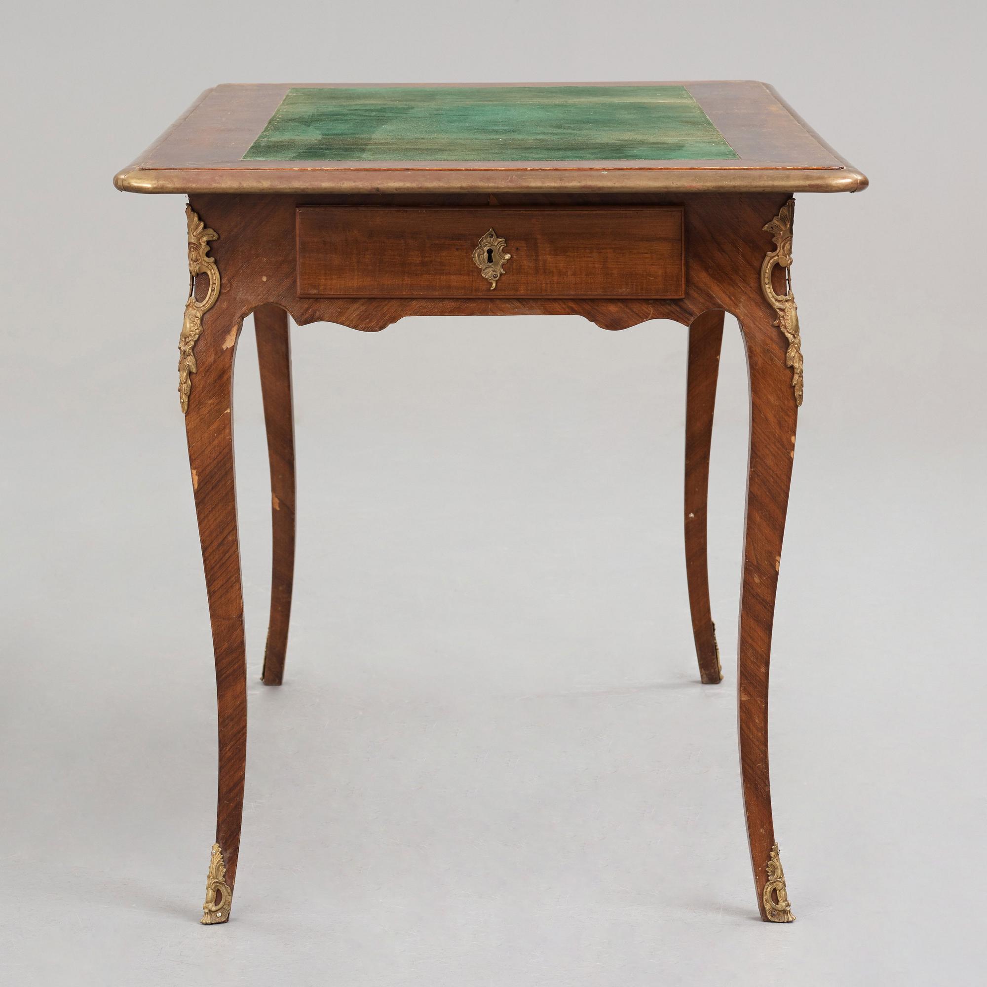 A Swedish Rococo 18th century writing table.