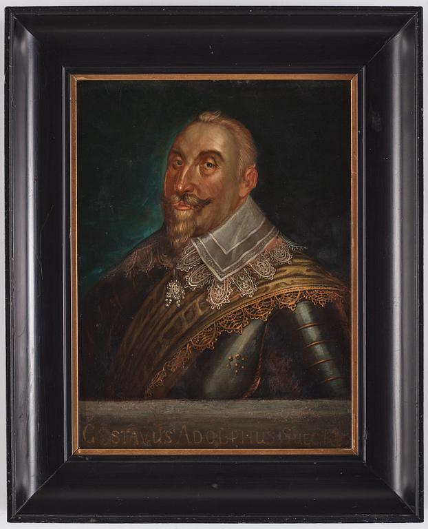 Jacob Hoefnagel Hans efterföljd, "Gustavus Adolphus Suec Rex" (1594-1632).