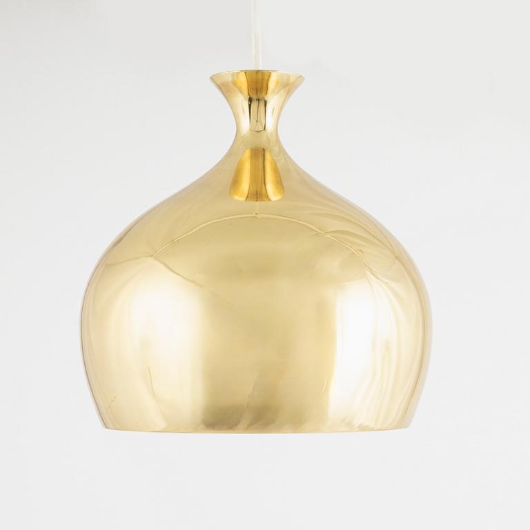 Helge Zimdal, taklampa, "Löken", 1970-tal.