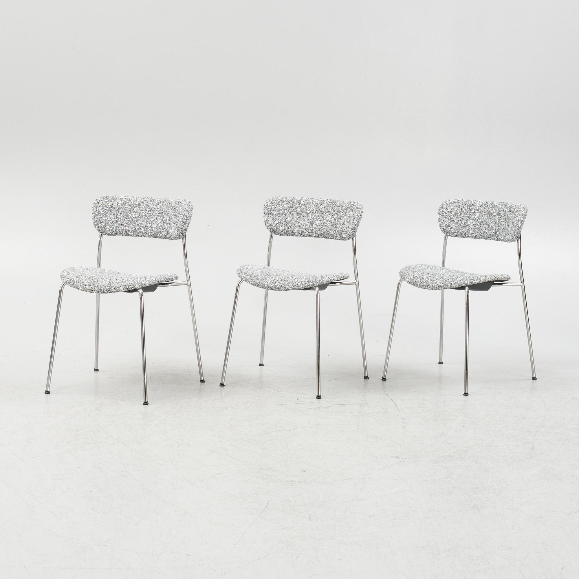 Stolar, 3 st, "Chair Fully Upholstered", &Tradition.