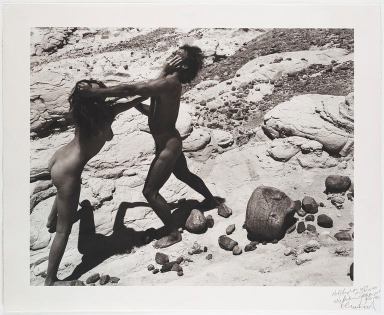 DENIS PIEL, platinum print, 1984. Sign Denis Piel, dat 15 Dec 1992 o numr 5/21.