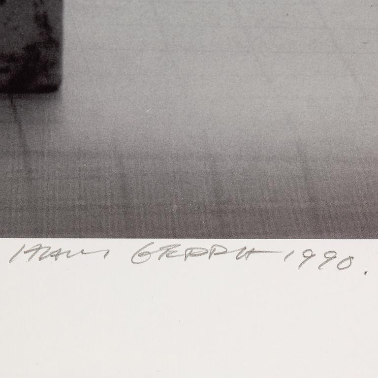 HANS GEDDA, offset print, signed and numbered 19/200.