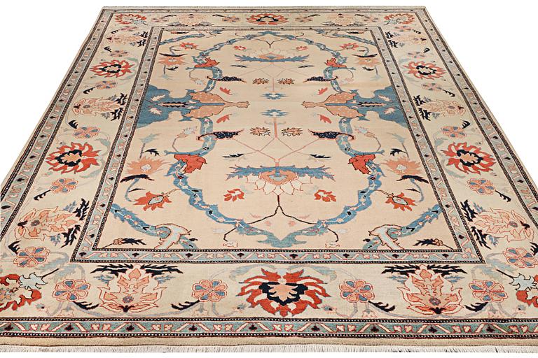 A Mamluk design carpet, c. 425 x 306 cm.