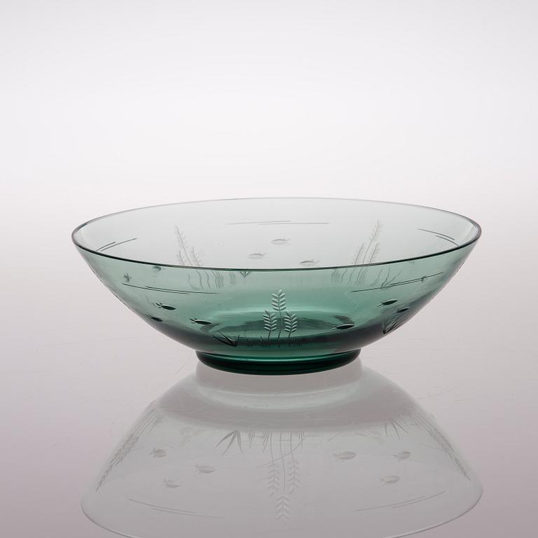 GÖRAN HONGELL, A BOWL. Karhula, 1930s.