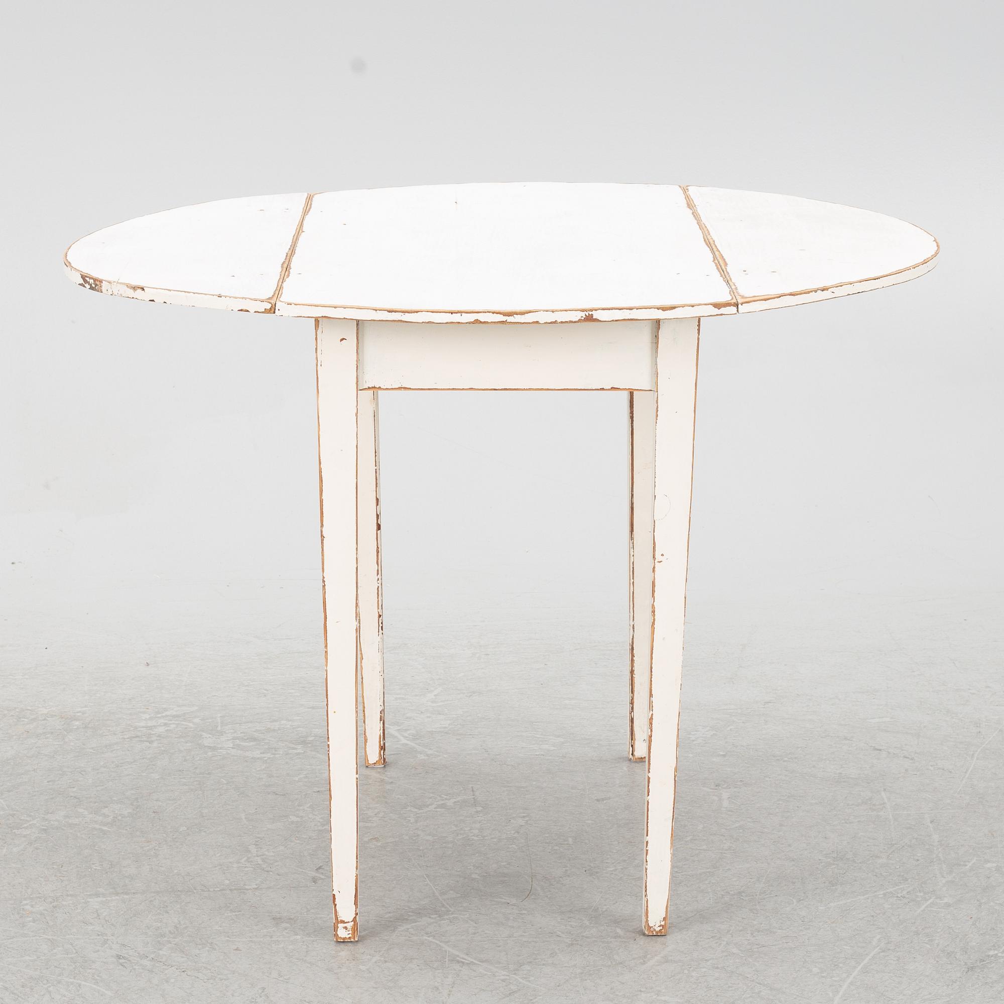 Klaffbord, sent 1800-tal.