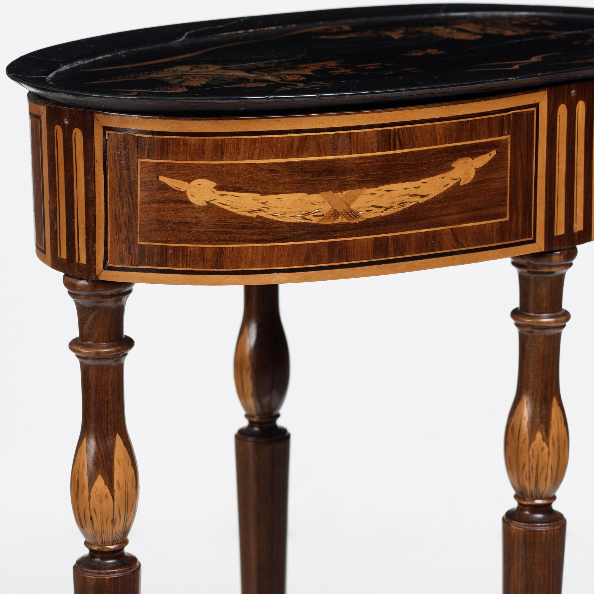 BORD, av Georg Haupt (mästare i Stockholm 1770-1784), ej signerat, Gustavianskt.