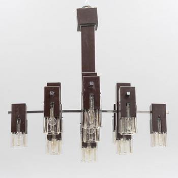 Gaetano Sciolari, a ceiling lamp, 1960s/70s.