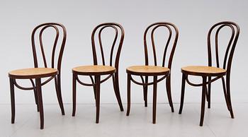STOLAR, 4 st, Thonet modell, 1900-talets första hälft.