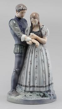 FIGURIN, porslin, Royal Copenhagen, 1900-talets andra hälft.
