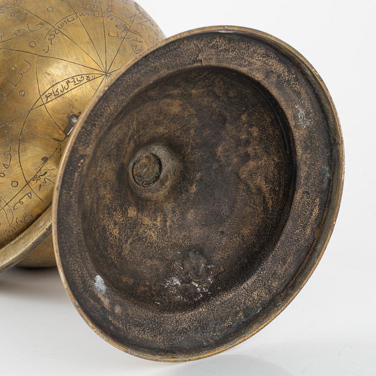 A celestial globe, second half of the 20th Century.