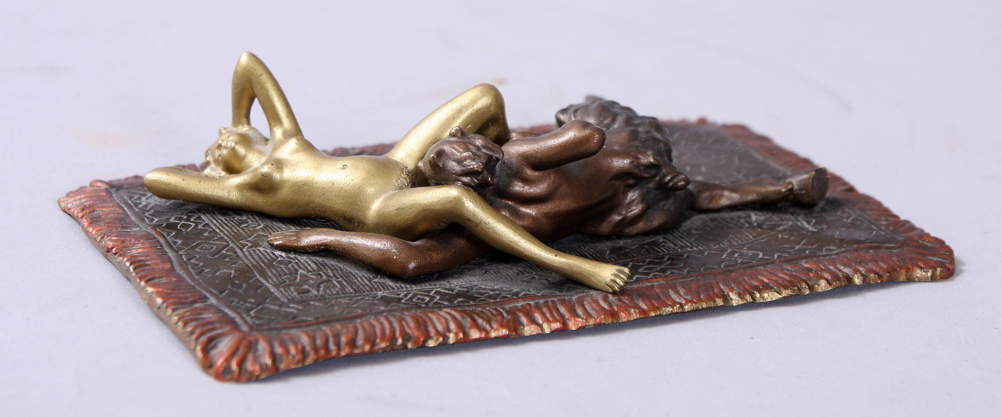 FIGURIN, brons, 1900-tal.