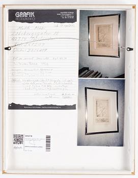 Max Ernst, etching, 1932, signed in pencil 2 état 1/2.