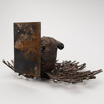 EILA HILTUNEN, bronze, signed.