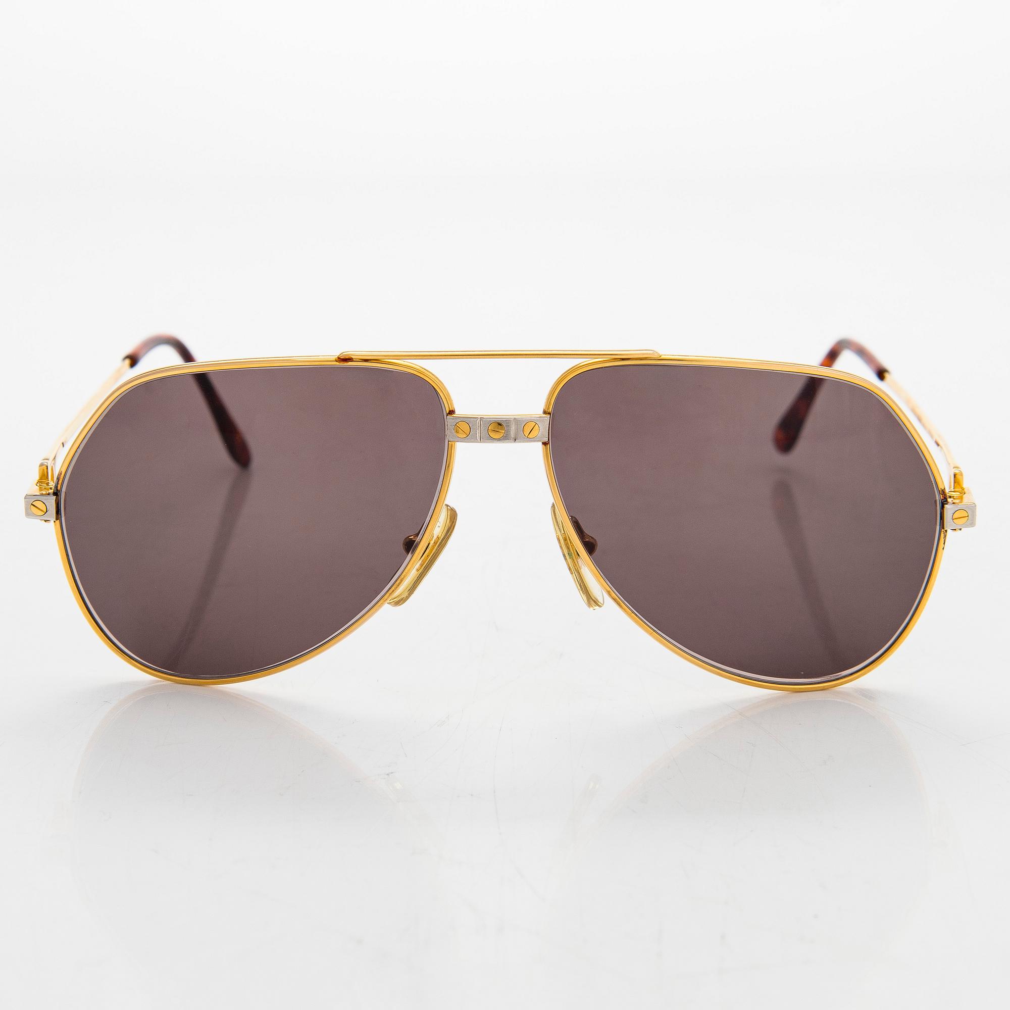 Cartier, aurinkolasit, "Santos".