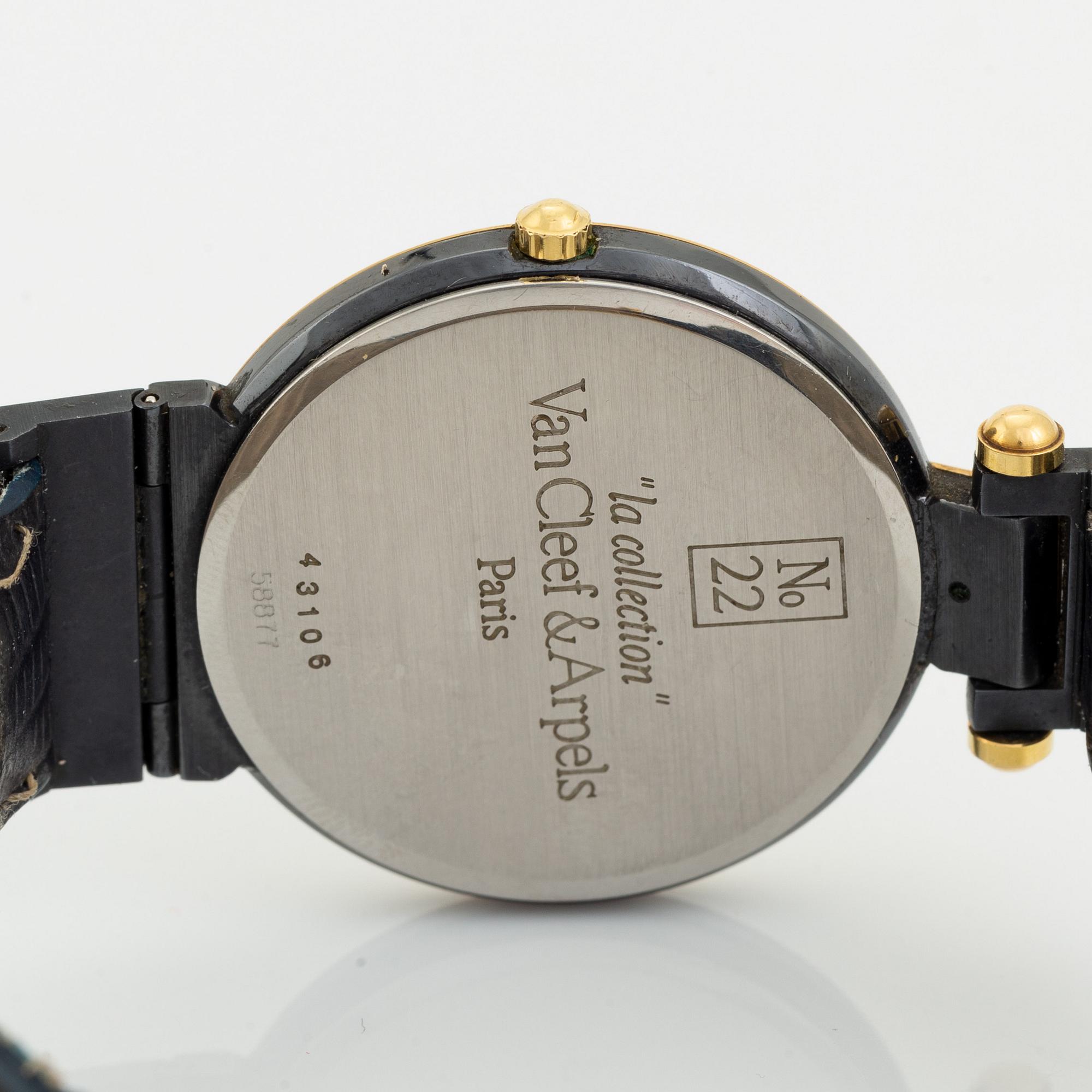 Van Cleef & Arpels, Paris, La Collection, No 22, wristwatch, 32,5