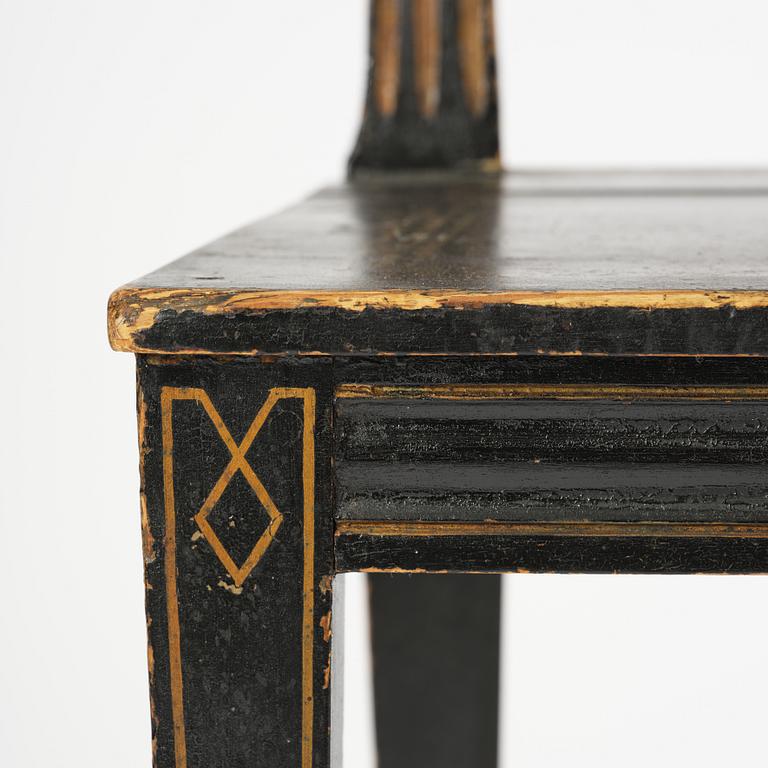 Stolar, ett par, Sverige, omkring år 1800, Sengustavianska.