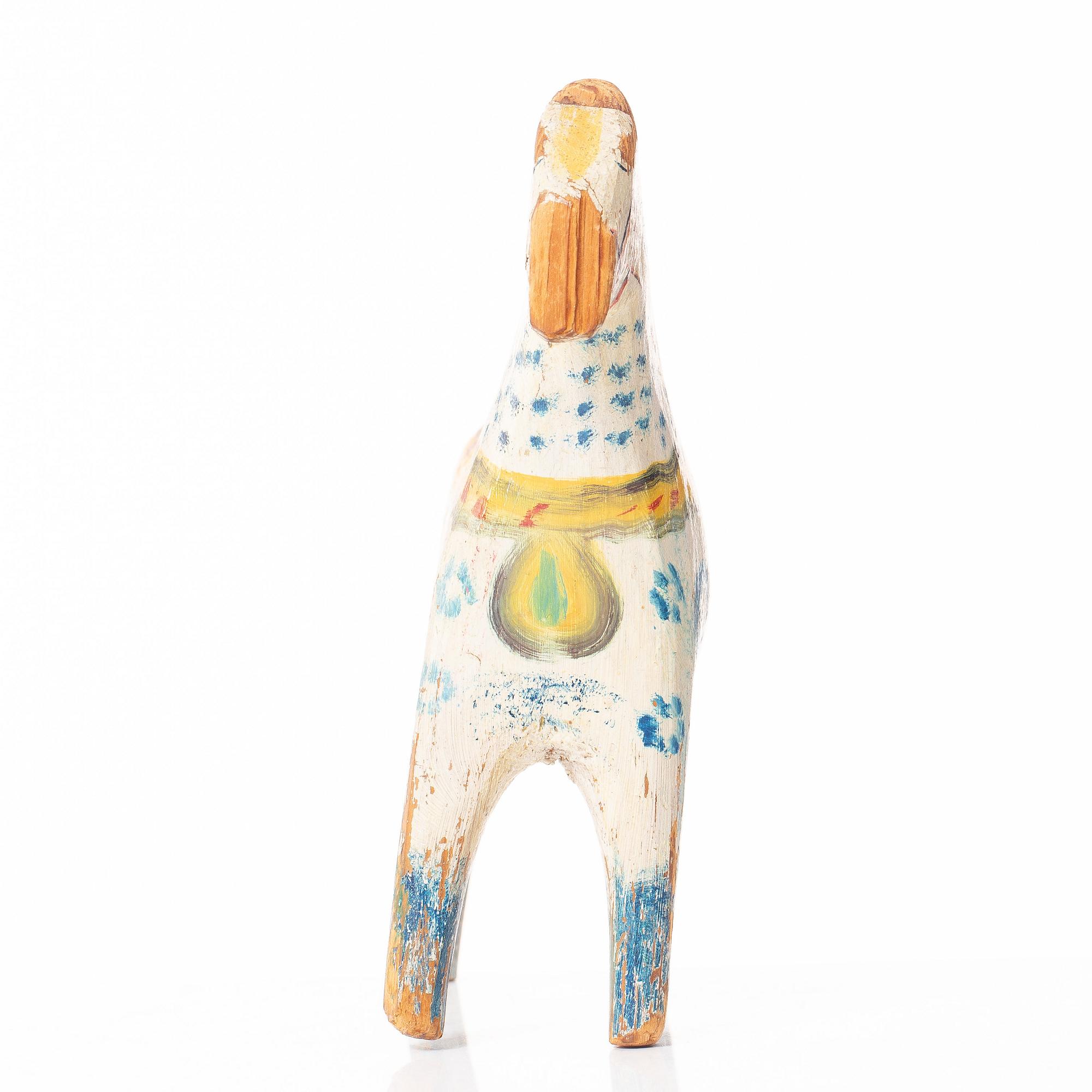 Dalahäst, allmoge, 1900-talets första hälft.