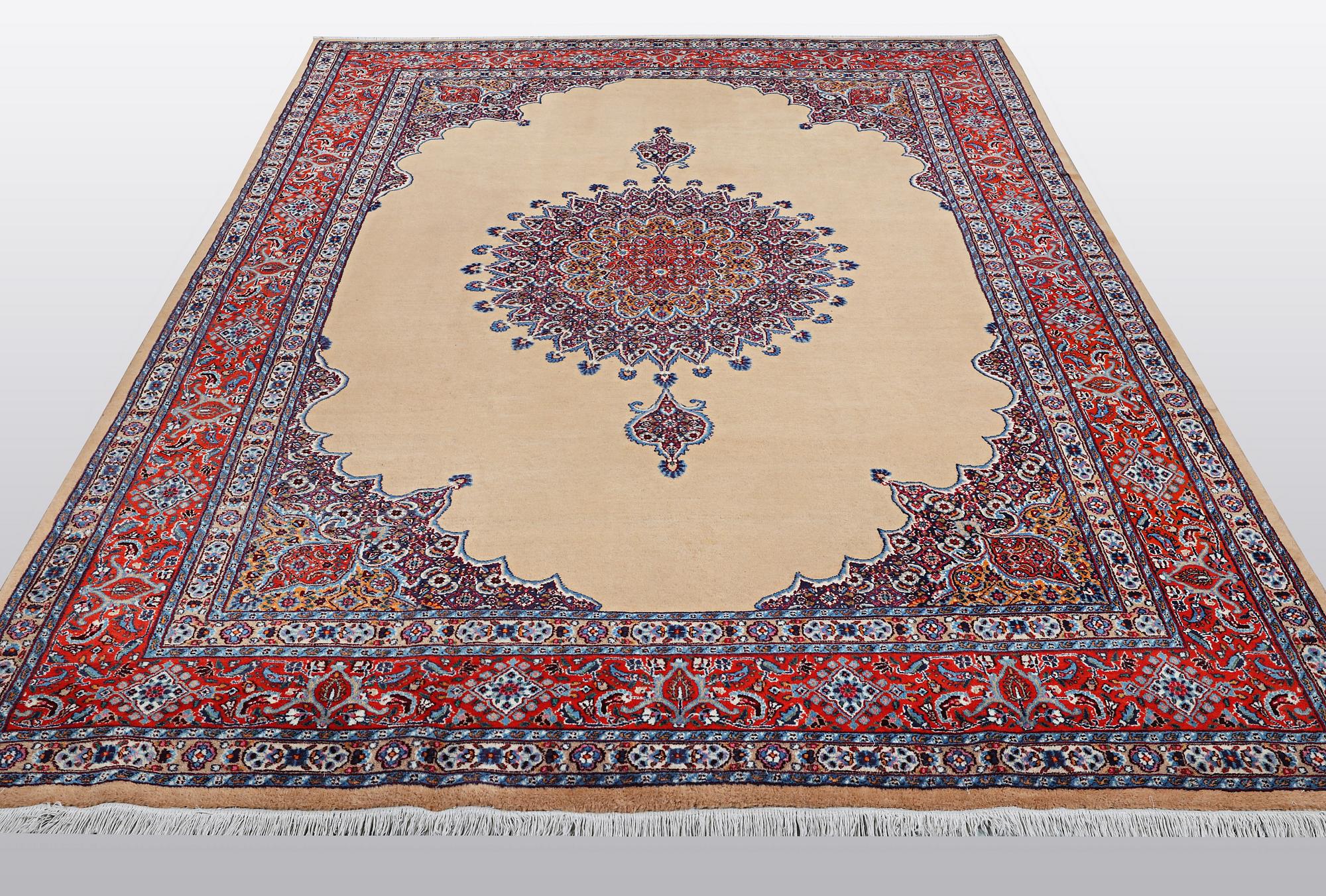 A carpet, Moud, ca 327 x 215 cm.