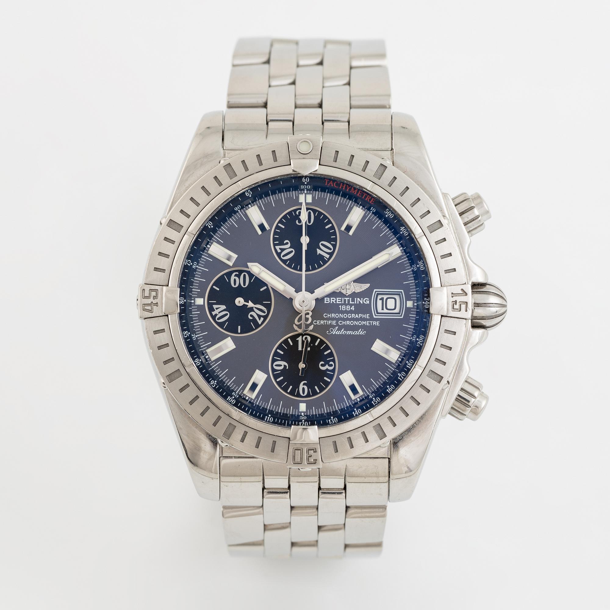 Breitling, Chronomat Evolution, Chronometre, chronograph, wristwatch, 43,7 mm.