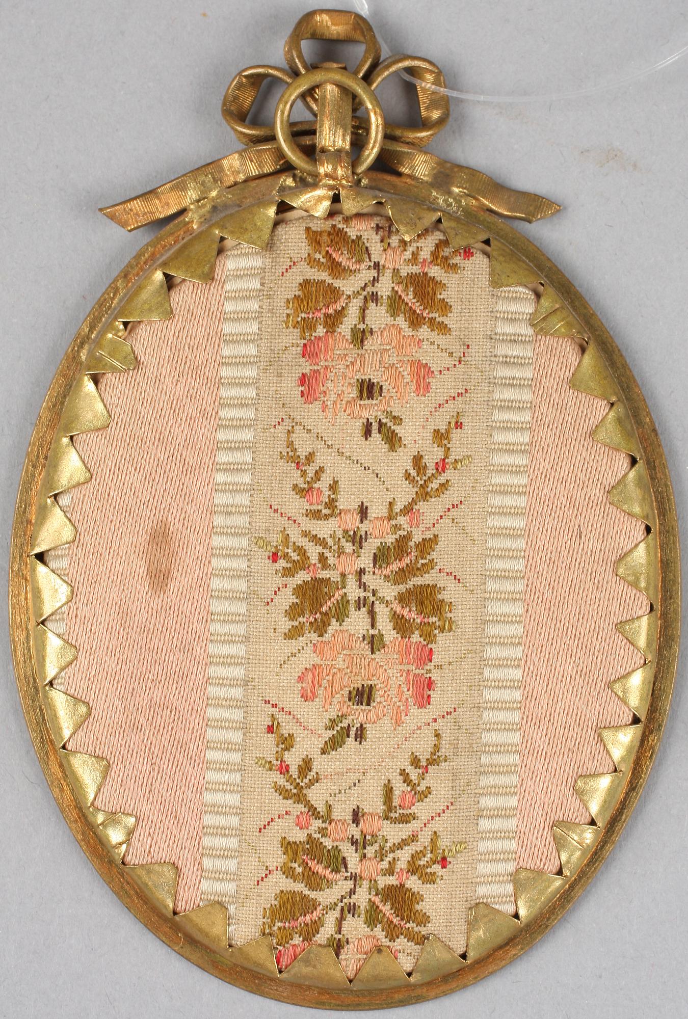 MINIATYRMÅLNING, ej sign. 1800-tal.