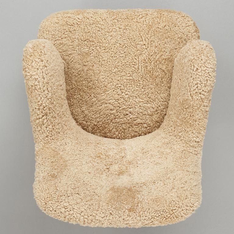 Gustav Axel Berg, a Swedish Modern easy chair for AB G.A. Bergs, 1940's.