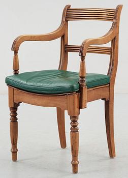 KARMSTOL, senempire, 1800-talets mitt.