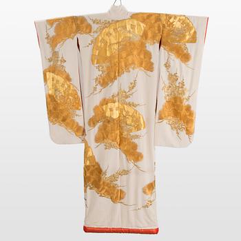 BRÖLLOPSKIMONO, Japan 1900-talets senare hälft.