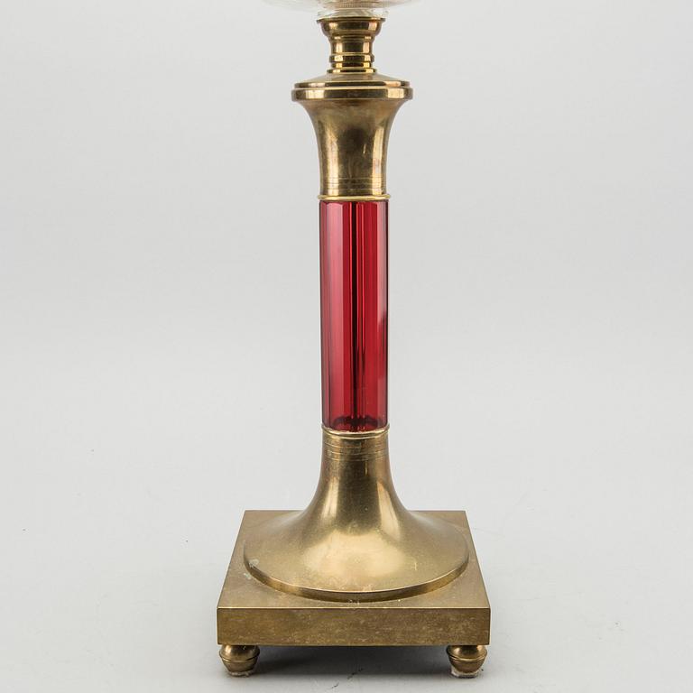 BORDSFOTOGENLAMPA, 1900-talets början.