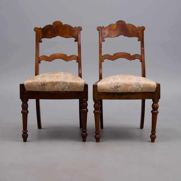 STOLAR, 4 st, senempire, 1800-talets mitt.