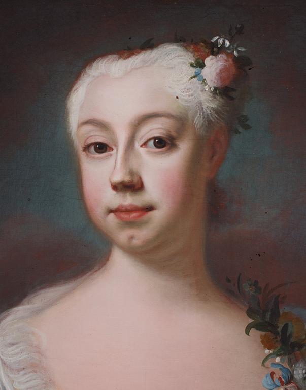 Lorens Pasch d ä, "Christina Anna Brahe" (1717-1739).