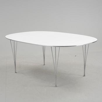 BORD, "Superellips", Bruno Mathsson och Piet Hein, Bruno Mathsson International, etikettmärkt.
