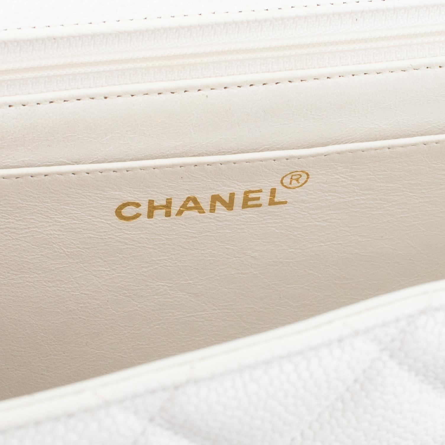 VÄSKA, "Jumbo Single Flap Bag", Chanel, 1994-1996.