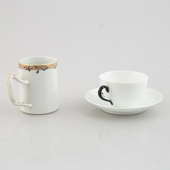 Vapenporslin, 23 delar, Lovisins vapen.