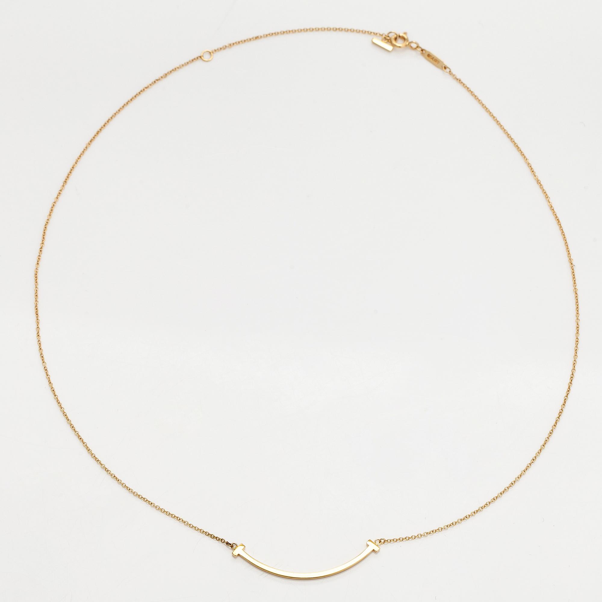 Tiffany & Co, kaulakoru, "T Smile", 18K kultaa.