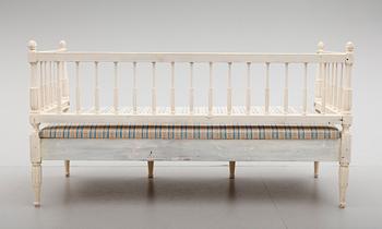 SOFFA, sengustaviansk, sekelskiftet 1800.
