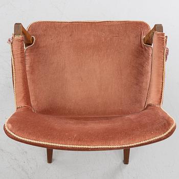 Carl Cederholm, fåtölj, Swedish Modern, Stil & Form, Stockholm, 1940-50-tal.