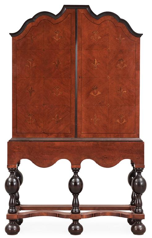 A Carl Malmsten mahogany cabinet, Nordiska Kompaniet, ca 1918.