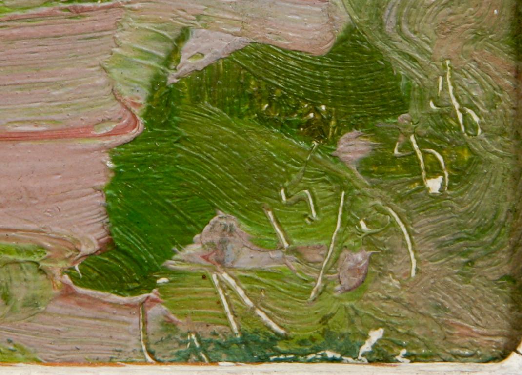 GUSTAF ANKARCRONA, olja på pannå, sign o dat 15/9 -88.