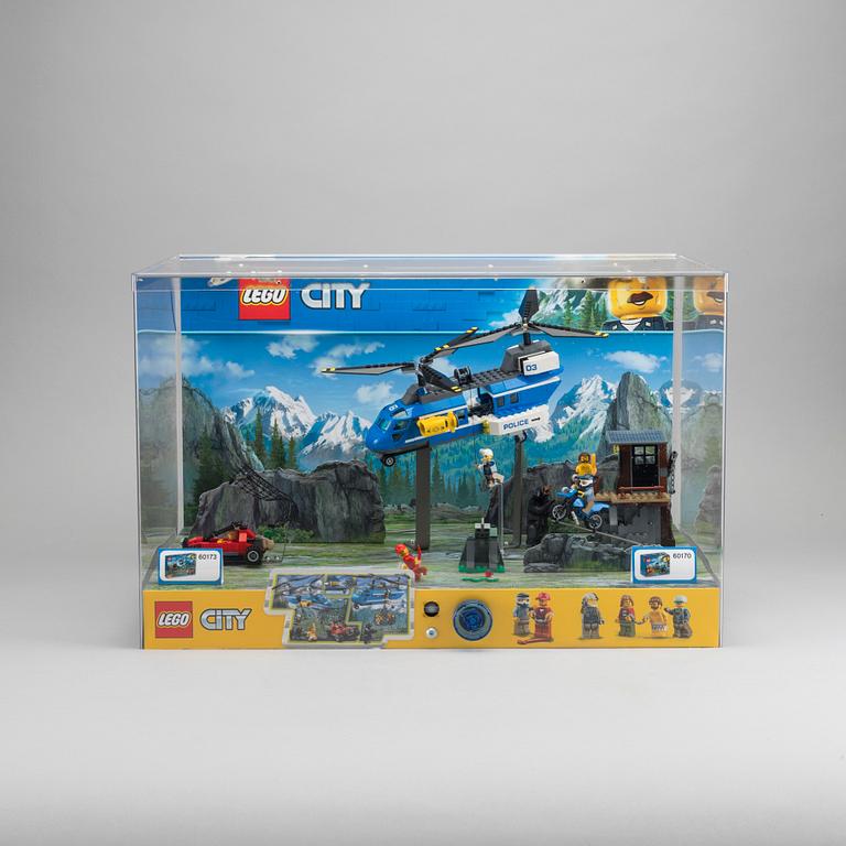 BUTIKS- / DISPLAYMONTER, 'Lego City 60170 & 60173', 2000-tal.
