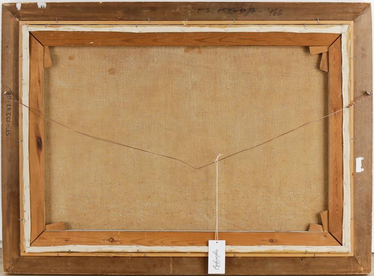 Ole Ring, oil on canvas, signed and dated 1943.