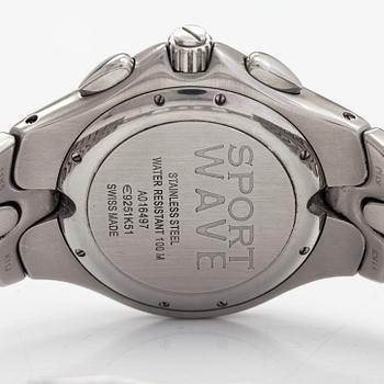 Ebel, Sport Wave Chronograph, armbandsur, 43 mm.