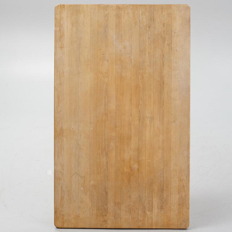 Yngve Ekström, a birch dining table, 'Björka', 1970's.