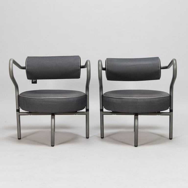 A pair of Danish open armchairs, The Natural Choice, Denmark.