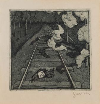 AKSELI GALLEN-KALLELA, "RAILS".