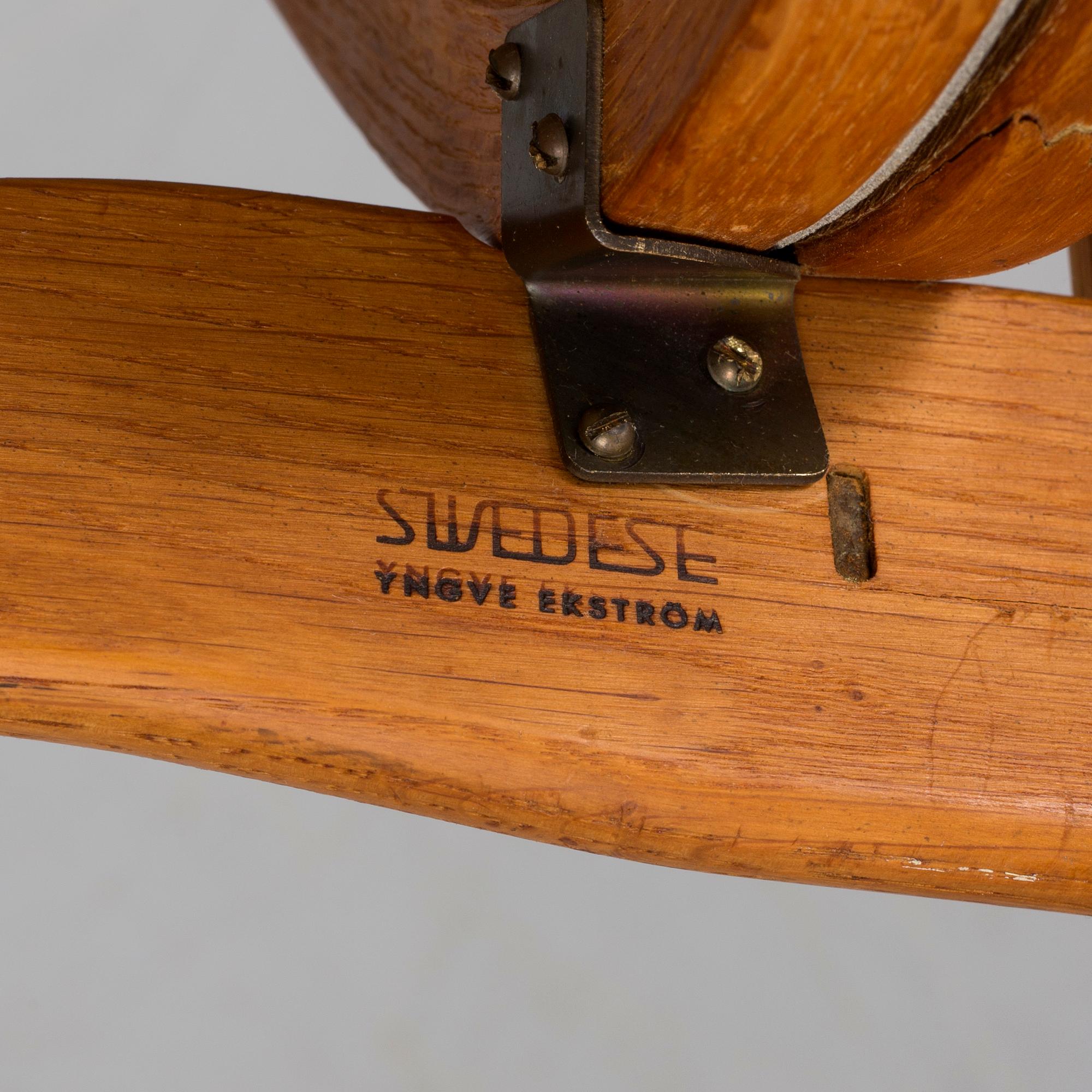 A 'Laminett' easy chair by Yngve Ekström, Swedese.