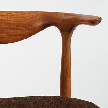 Knud Faerch, a set of four dinner chairs, Slagelse Møbelvaerk, Denmark 1960's, model 251.