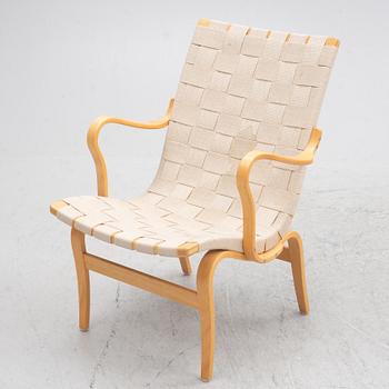 Bruno Mathsson, armchair, "Eva", Dux, late 20th century.