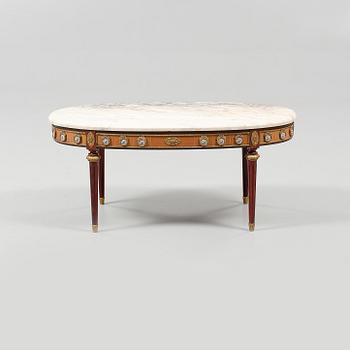SOFFBORD, Louis XVI-stil, omkring 1900-talets mitt.